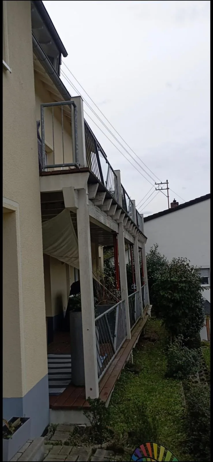 Terrassenarbeiten – Ausgangszustand, Aufnahme 1